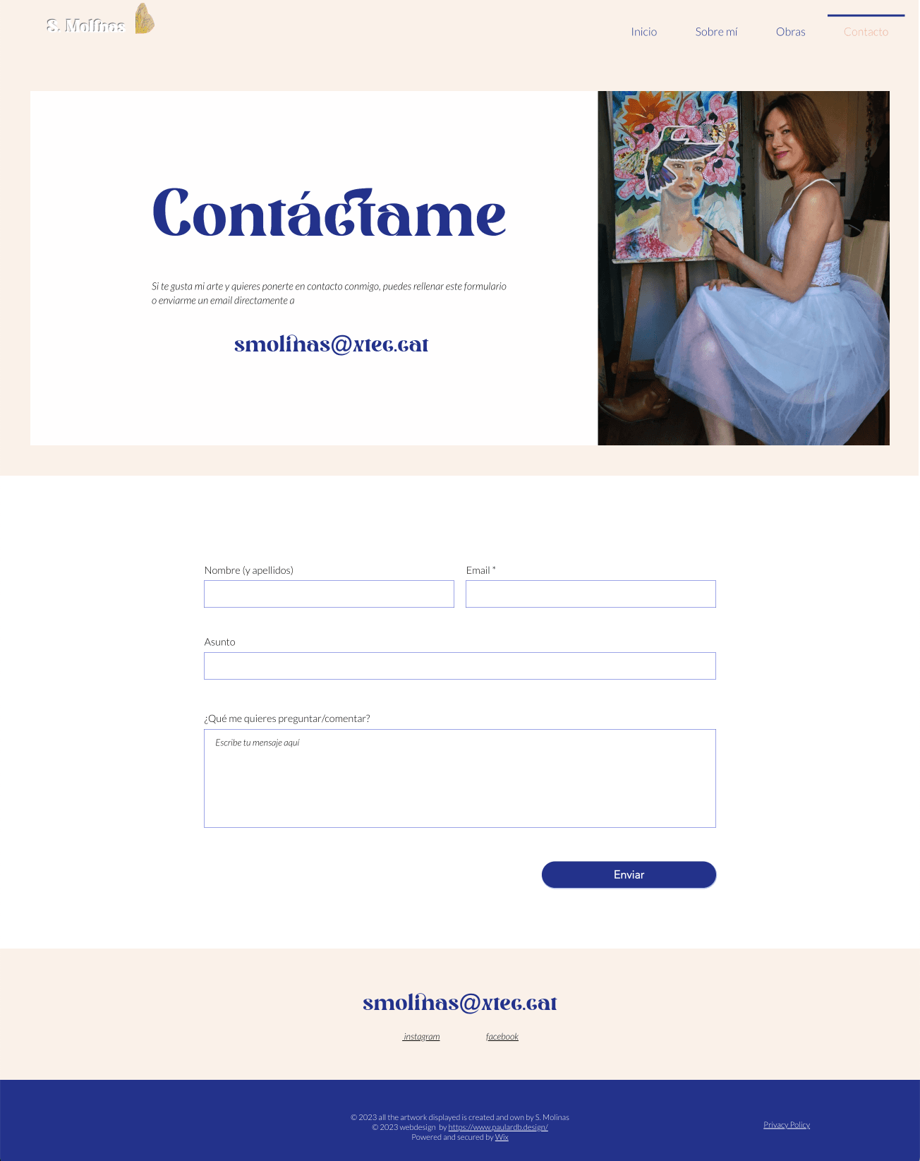 contact page design